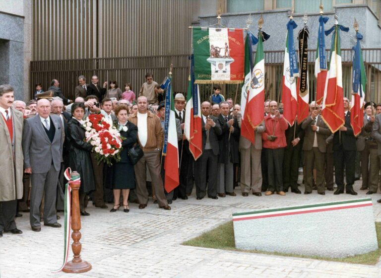 Busto Arsizio-Giornata del Mutilato del lavoro-Associazione Mutilati e invalidi-maggio 1985-013