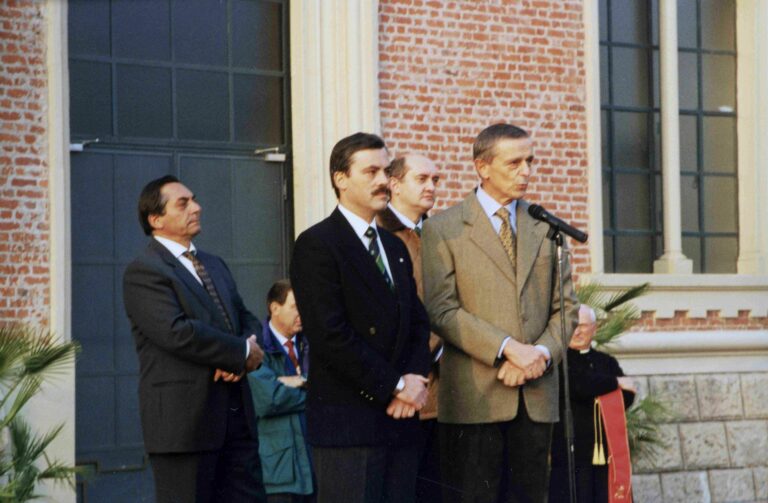 Busto Arsizio-inaugurazione Museo del Tessile-ottobre 1997- 008